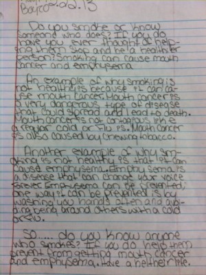 healthy person essay